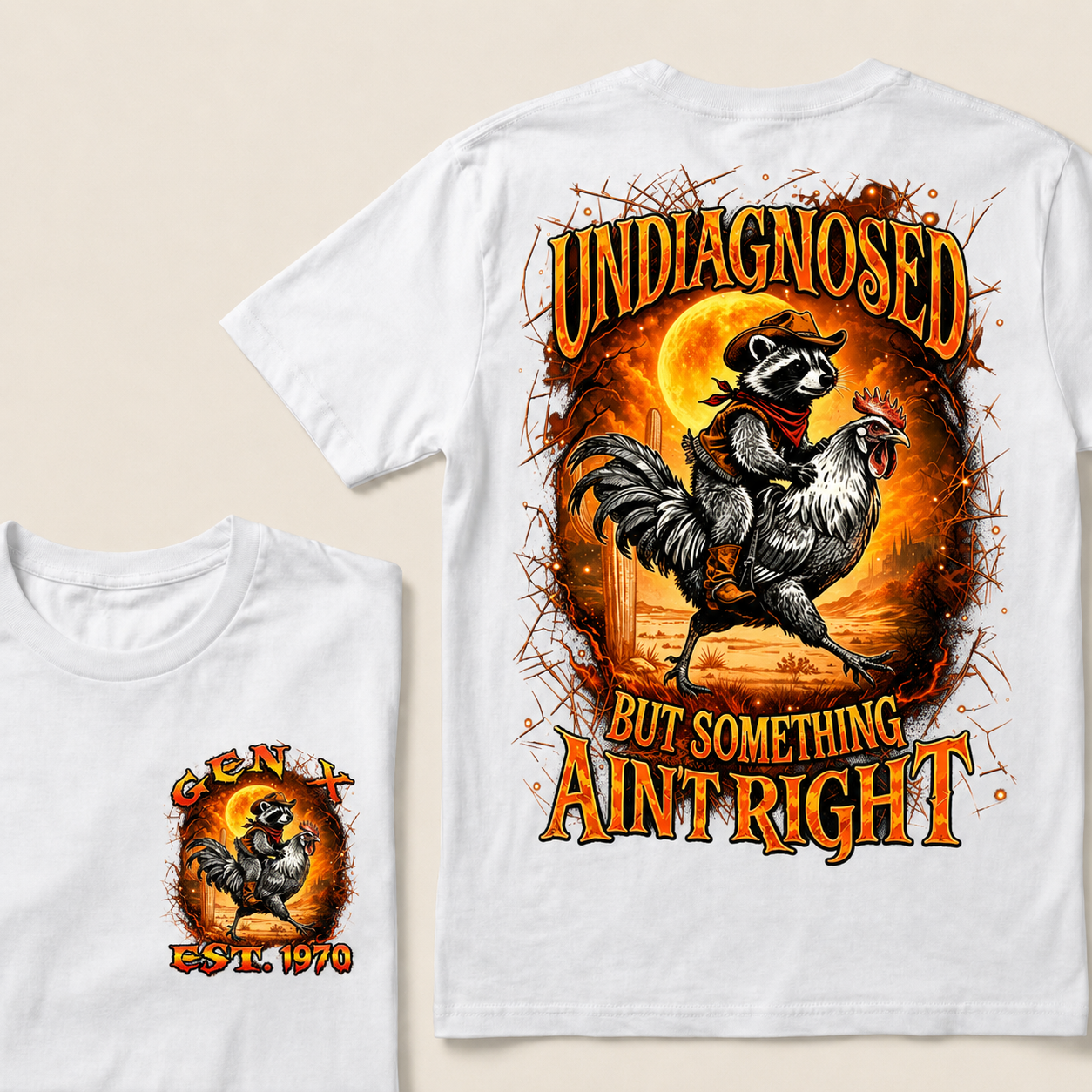 Undiagnosed But Something Ain't Right Custom Year T-Shirts