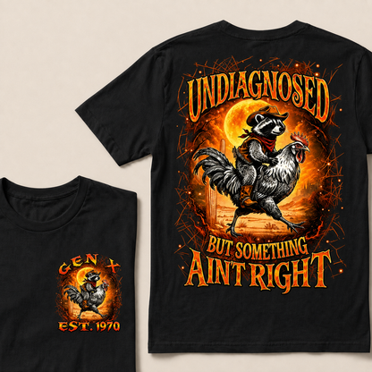 Undiagnosed But Something Ain't Right Custom Year T-Shirts
