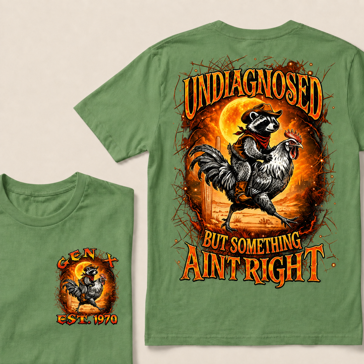 Undiagnosed But Something Ain't Right Custom Year T-Shirts