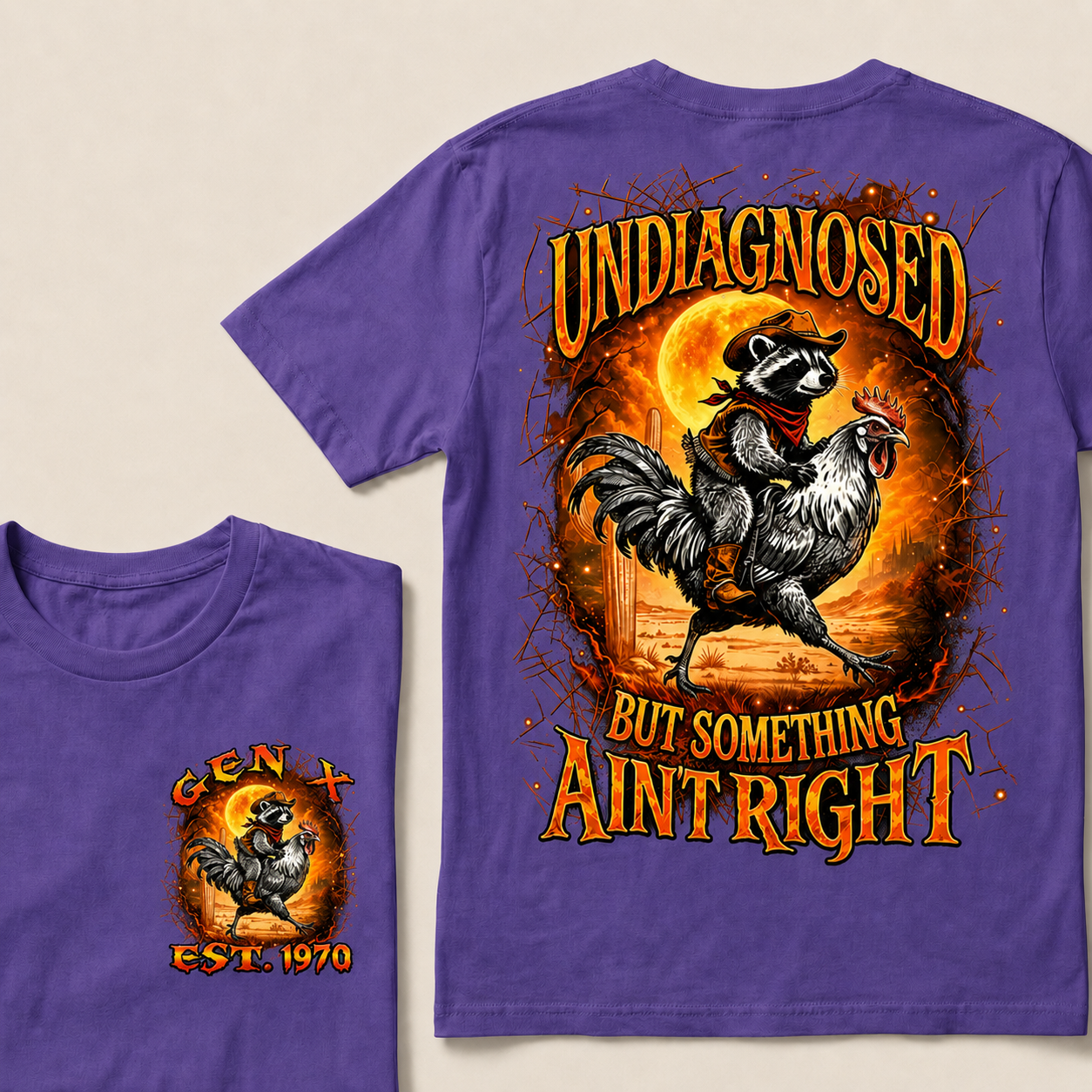 Undiagnosed But Something Ain't Right Custom Year T-Shirts