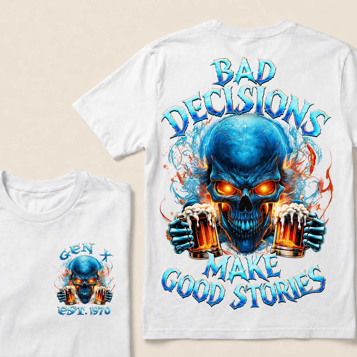 Bad Decisions Make Good Stories Custom Year T-Shirts