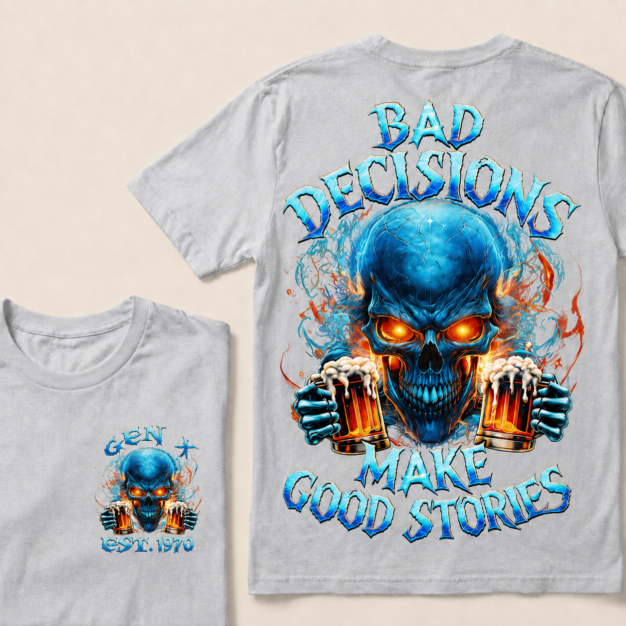 Bad Decisions Make Good Stories Custom Year T-Shirts