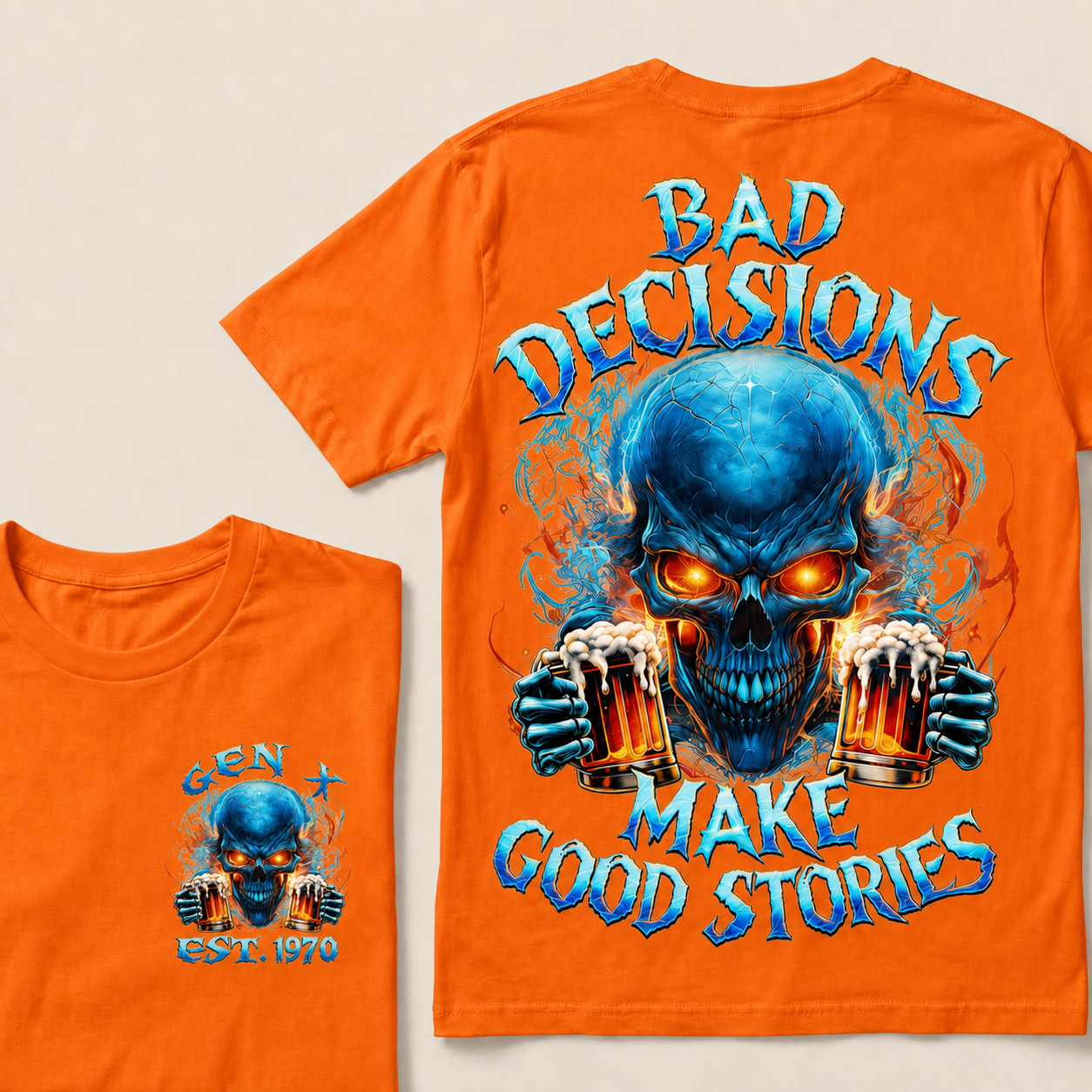 Bad Decisions Make Good Stories Custom Year T-Shirts