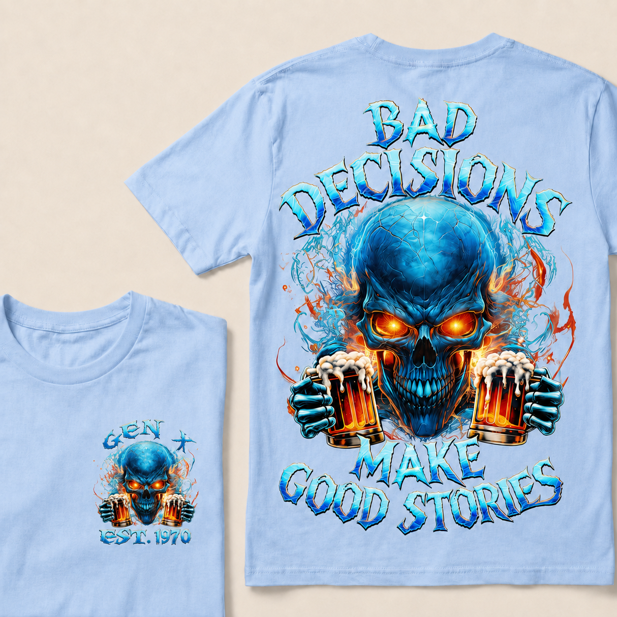 Bad Decisions Make Good Stories Custom Year T-Shirts